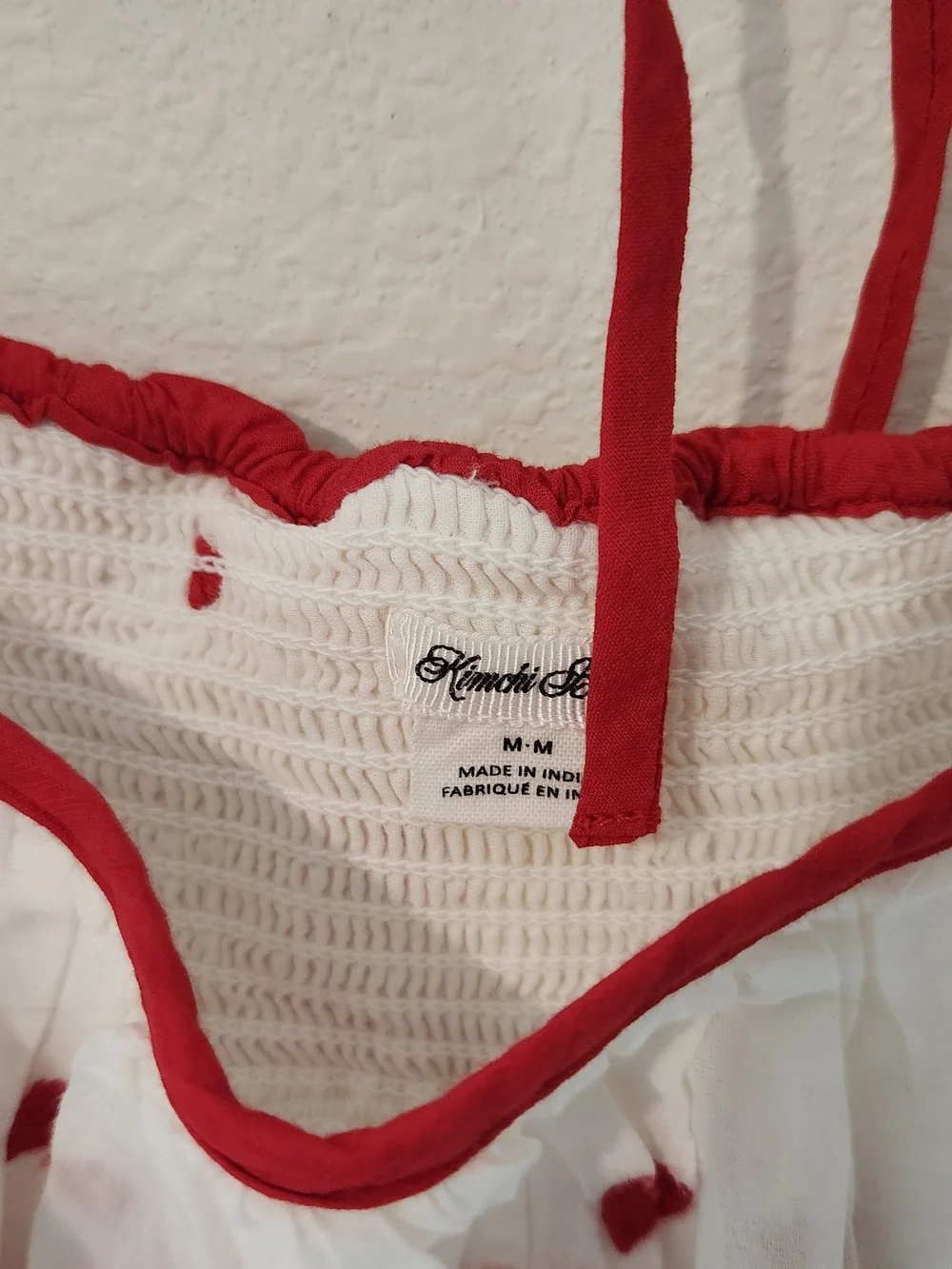 Kimchi Strawberry Babydoll Top - Picture 5 of 8